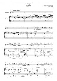 Akimenko: Eclogue for Cor Anglais published by Southern Music